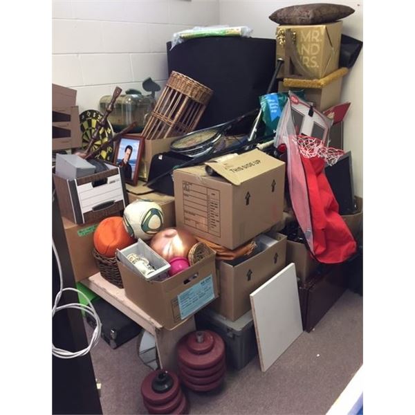 Massive Corner Lot of Misc. Set Décor Items from various Movie Sets (Must take all)