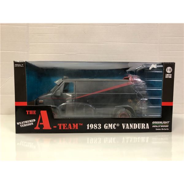A-Team Weathered Version 1983 GMC Vandura - 1/18 Scale Diecast Car