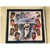 Image 2 : Baseball Legends - Limited Edition Print 790/1000 - no glass on frame - approx. 31 x 28in