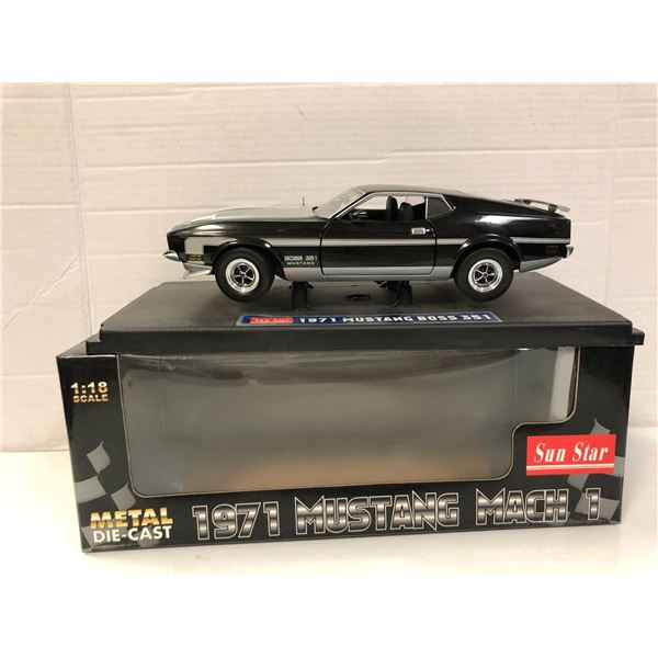 1971 Mustang Boss 351 - 1/18 Scale Diecast Car