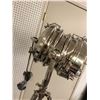 Image 6 : Movie Set Spotlight - Chrome on Tripod Stand - approx. 67 inches tall