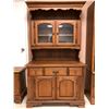 Image 1 : Vintage Maple Hutch - Great Condition - 42 1/2 in x 18in x 74 3/4in (two pieces)
