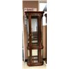 Image 1 : Curio Cabinet with Bent Glass Sides - Great Condition - approx. 28 1/2in x 11 1/2in x 76 1/2in with