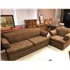 Image 1 : Sofa and Armchair - Estate - Great Condition - approx. (78in x 34in x 37in Sofa) and (34in x 34in x