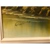 Image 5 : Two Framed Original Scenic Paintings - largest is approx. 55in x 21 1/2in - smaller by Lesley Hill