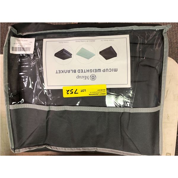 MICUP Weighted Blanket - Grey - 60in x 80in
