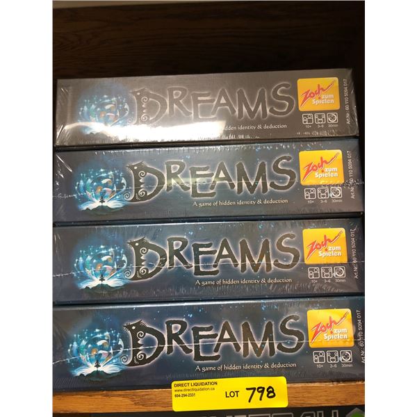 Group of 4 Games - Dreams