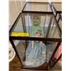 Image 2 : Two Glass Cased Dolls - Dolls are approx. 18in tall, case is approx. 25in tall