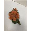 Image 9 : Capodimonte Flowers - both with broken pieces plus unknown bell