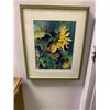 Image 2 : Group of Three Sunflowers - Original Painting, Watercolour and Print - Largest 28in x 33in