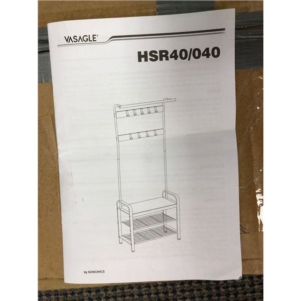 Vasagle Storage Rack for Jackets & Shoes - Model HSF40/040