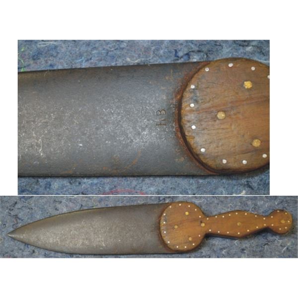 Hudson Bay beaver tail knife