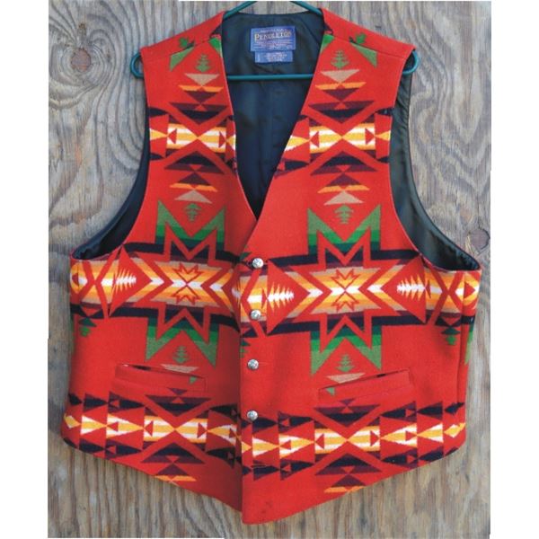 Pendleton wool men’s vest