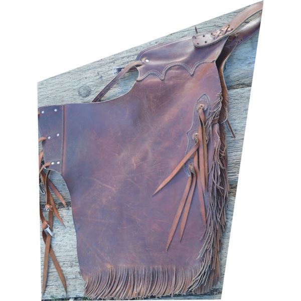 Butte Valley Saddlery using chinks