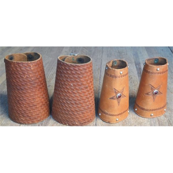 2 pairs of cowboy cuffs
