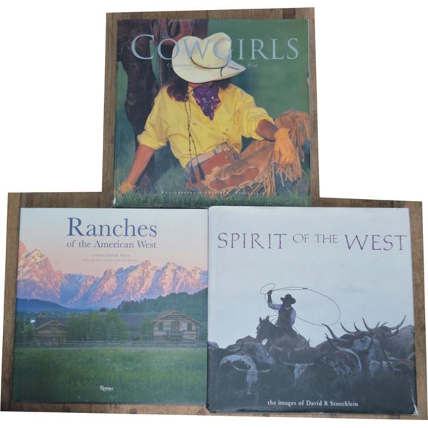3 coffee table books