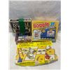 Image 1 : Poker chips, cards, boggle Jr and snakes and ladders