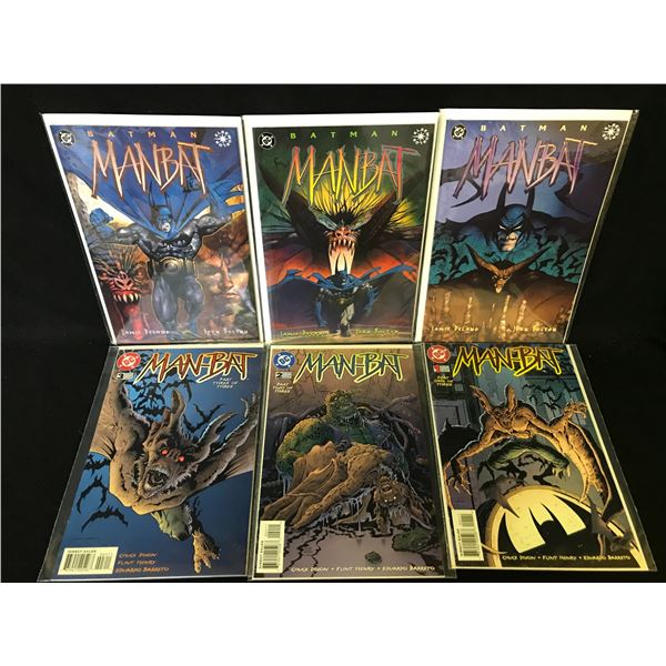 MANBAT COMIC BOOK LOT (DC COMICS)