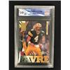 Image 1 : 1995 COLLECTOR'S EDGE NO.71 BRETT FAVRE  (GCG 10)