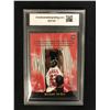 Image 2 : 1995 HOOPS NO.358 MICHAEL JORDAN EARTHSHAKERS (GCG 10)