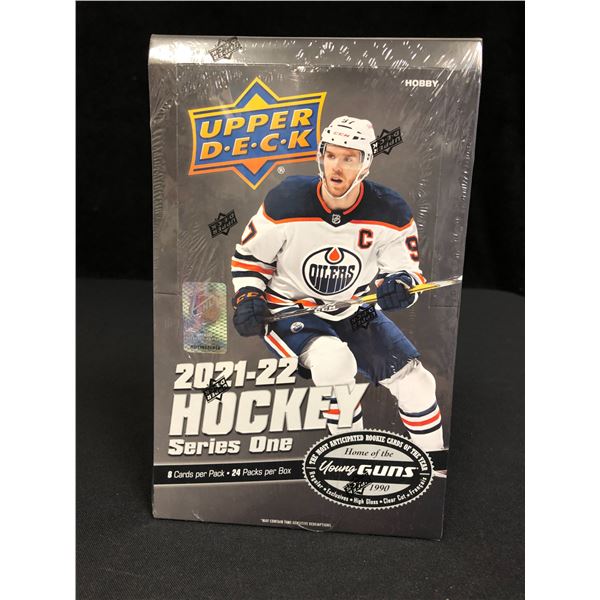 2021 - 22 Upper Deck Series 1 Hockey - Hobby Box Factory Sealed