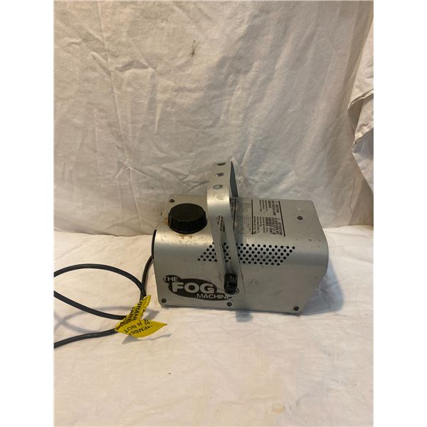 Fog machine not tested