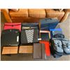 Image 1 : Assorted Office Supplies and Roots Laptop Bag