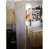 Image 2 : Bedroom/Bathroom Organizer w Shelving & Full-length Mirror