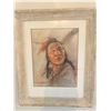 Image 1 : Nicholas de Grandmaison print, "Blackfoot Brave"