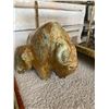 Image 2 : Muskox  Soapstone Sculpture (slightly damaged on bottom)