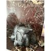 Image 1 : Soapstone Sculpture "Man & Birds"  Artist: Iqulik (slightly damaged)
