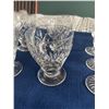 Image 2 : Assortment of Crystal Glassware - 9 Sherry  Glasses & 4 Liquor Glasses
