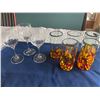 Image 2 : Assortment of Glassware - 3 Wine Glasses & 5 Drinking Glasses