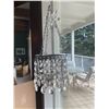 Image 2 : Two Hanging Glass Crystal Chandelier Candle Holders