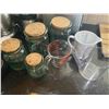 Image 2 : Glass Storage Jars, Measuring Cups