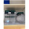 Image 2 : Plastic Storage Jars with Lids