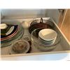 Image 2 : Large Assortment of Dishware, Serving Trays & Platters