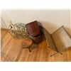 Image 1 : Wicker Trash Bins, Magazine Holders, small foot stool