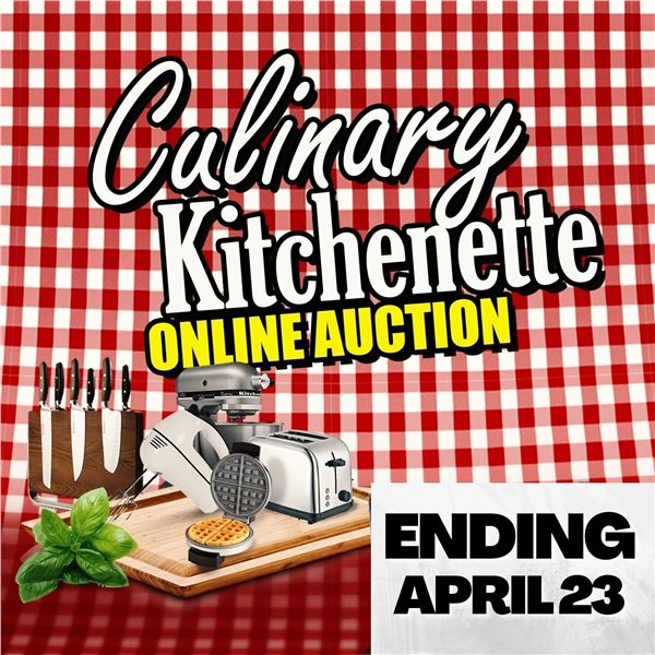 WELCOME TO KASTNER AUCTION'S APRIL CULINARY