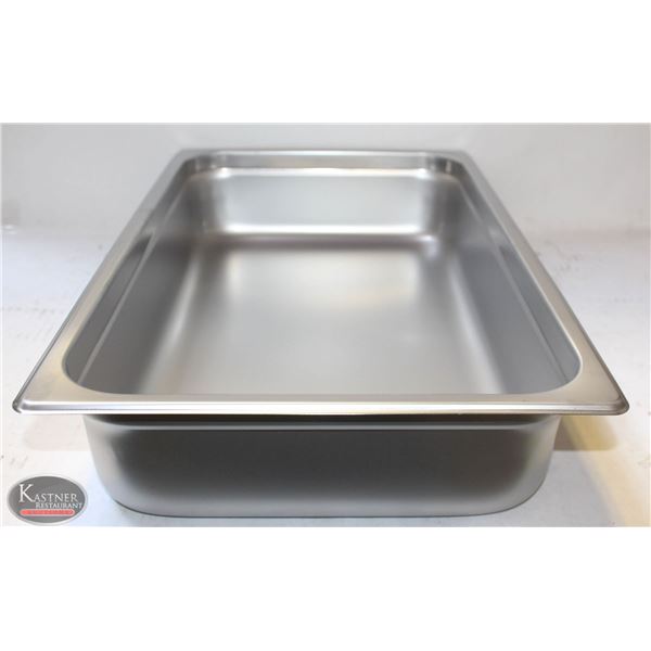 FULL SIZE 4" DEEP STAINLESS STEEL INSERT