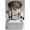 NEW OMCAN STAINLESS STEEL 8 CUP ROTARY SIFTER