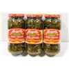 Image 1 : 3 PK MEZZETTA  DELI-SLICED HOT JALAPENO PEPPERS