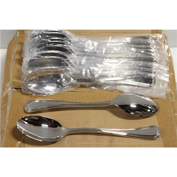 36 NEW CHEF & SOMMELIER VENDI DESSERT SPOONS