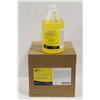 Image 1 : CASE OF 4 KOR-CHEM LEMON CLEANER / DISINFECTANT