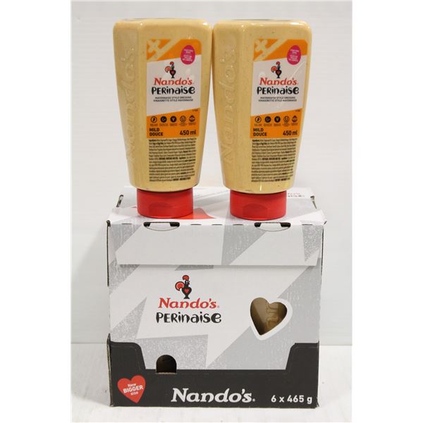 6 PK NANDO'S PERINAISE MAYONAISE STYLE DRESSING