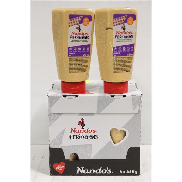 6 PK NANDO'S PERINAISE MAYONAISE STYLE DRESSING