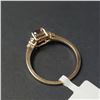 Image 2 : 14K  DIAMOND (1CT FANCY DARK BROWN) RING SIZE 6.5