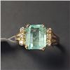 Image 1 : 10K  COLOMBIA EMERALD(2.5CT) RING SIZE 6