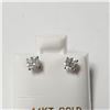 Image 1 : 14K  DIAMOND (0.62CT) EARRINGS