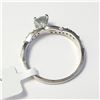 Image 2 : 14K  MOISSANITE(0.85CT) DIAMOND(0.15CT) RING SIZE 7